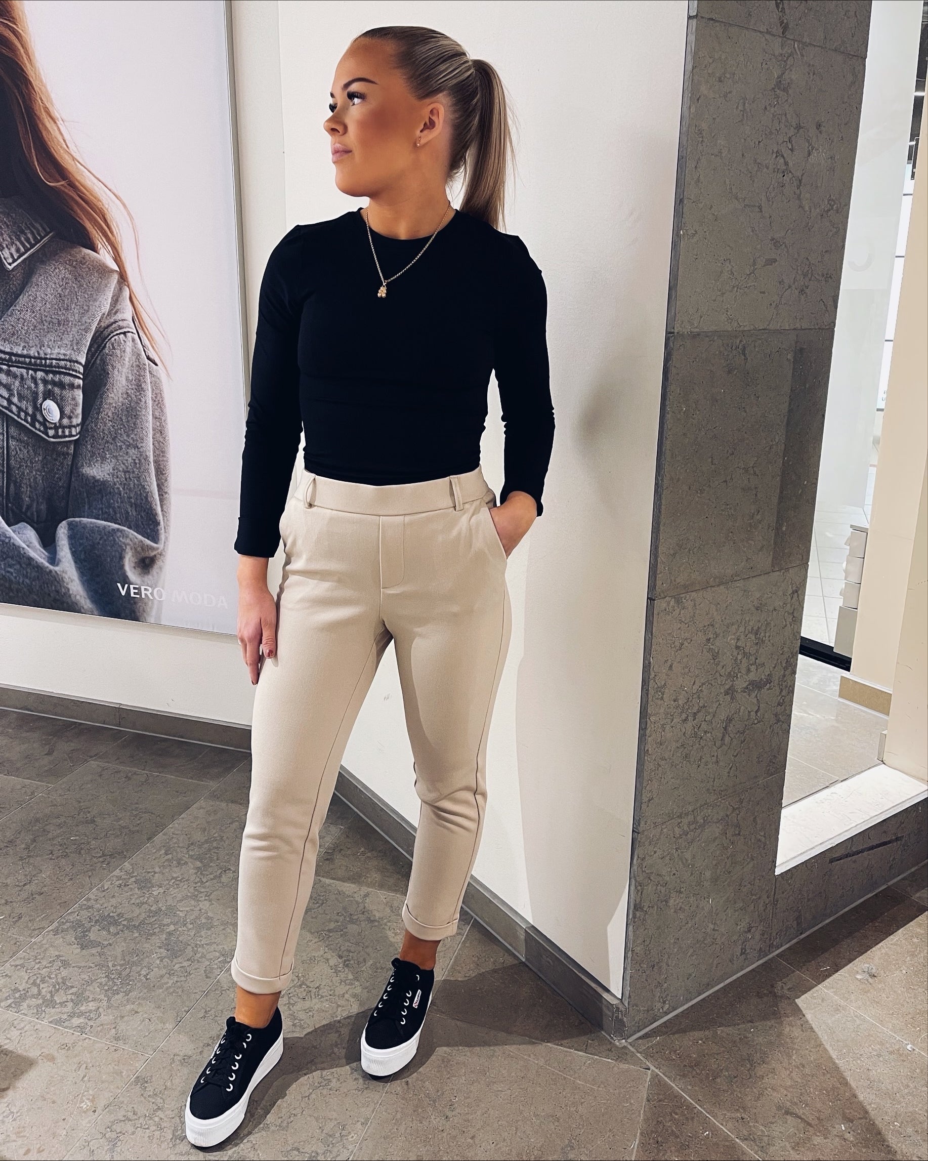 VMMAYA Pants - Cement
